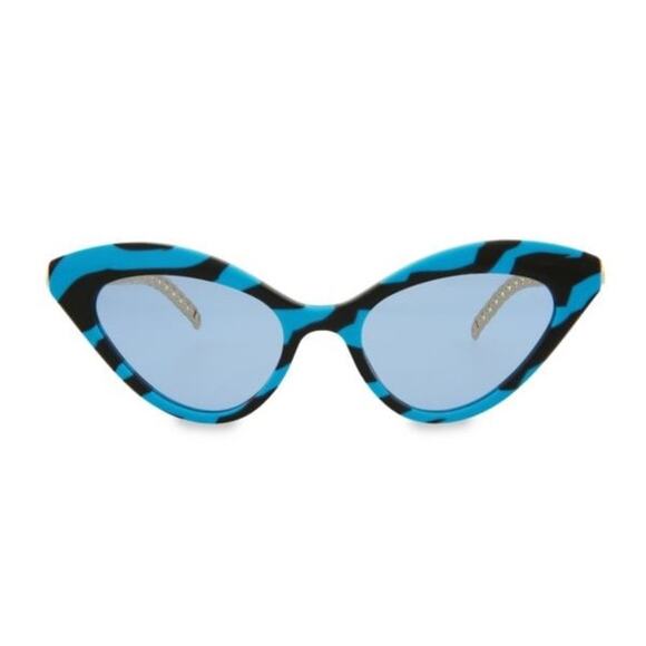 NWT - Gucci - 52 mm Cat Eye Sunglasses with Detachable Charms - Picture 2 of 5